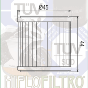 Filtro de aceite HIFLOFILTRO - HF593