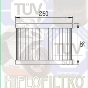 Filtro de aceite HIFLOFILTRO - HF591
