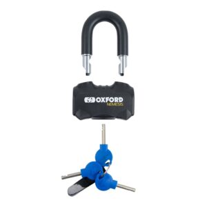 Candado de cadena OXFORD Nemesis de 16 mm con cadena de 2,0 m - Certificado ART4 / Sold Secure Gold