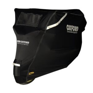 Funda de moto para exterior OXFORD Protex Stretch - Moto / Scooter - Negro - S