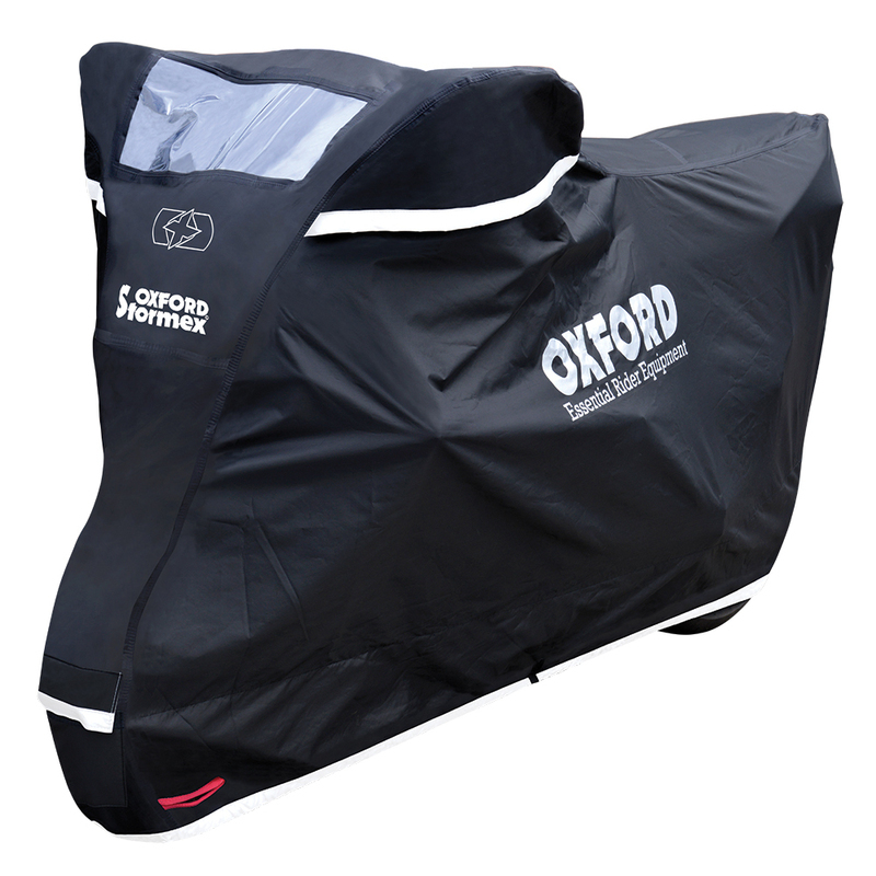 Funda de moto para exterior OXFORD Stormex - Moto / Scooter - Negro - S