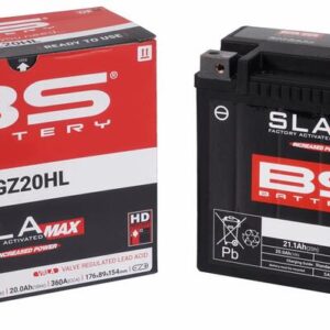 Batería BS BATTERY SLA Max sin mantenimiento activada en fábrica - BGZ20HL