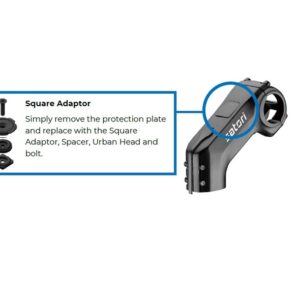 Adaptador smartphone de potencia QUAD LOCK para bicicletas