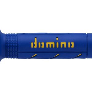 Puños racing DOMINO super soft 126mm negro/azul A25041C4840