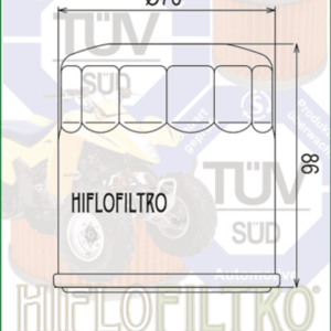 Filtro de aceite HIFLOFILTRO - HF195