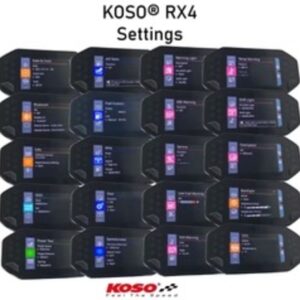 Marcador KOSO RX4 para Yamaha MT-07 (2021-) ® - BA081100