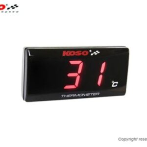 Termómetro KOSO Superslim - rojo - BA024R11