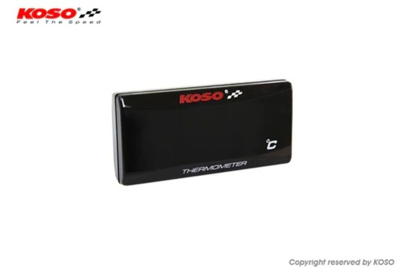 Termómetro KOSO Superslim - rojo - BA024R11