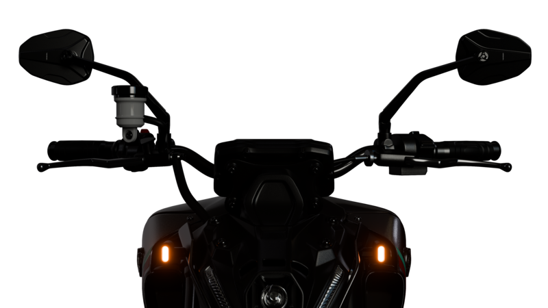 Intermitente LED HIGHSIDER pro Victory-Ultra 1en1 - negro mate - pareja