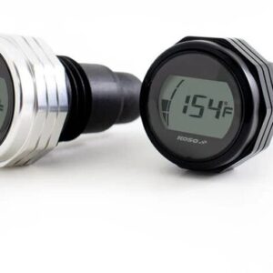 Medidor de aceite KOSO con pantalla LCD carcasa negra - BA053101