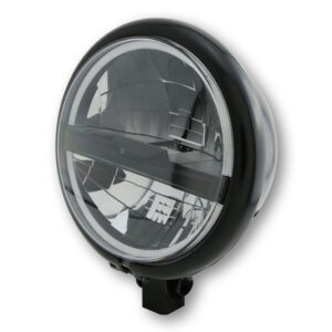Faro delantero LED HIGHSIDER pro Bates Style Type 5 - 5 3/4 inch - negro
