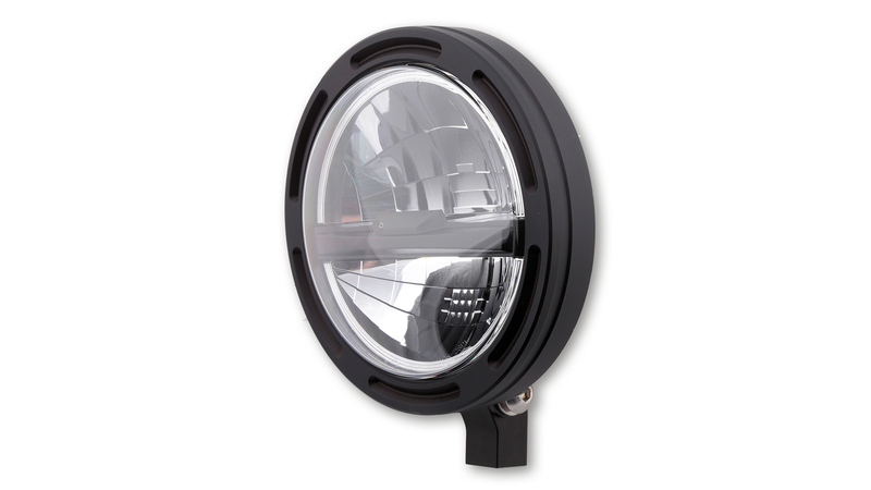 Faro delantero LED HIGHSIDER pro Frame-R2 Type 5 - 5 3/4 inch - negro
