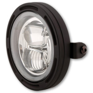Faro delantero LED HIGHSIDER pro Frame-R2 Type 7 - 5 3/4 inch - negro