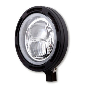 Faro delantero LED HIGHSIDER pro Frame-R2 Type 7 - 5 3/4 inch - negro