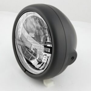 Faro delantero LED HIGHSIDER pro Pecos Type 12 - 5 3/4 inch - negro