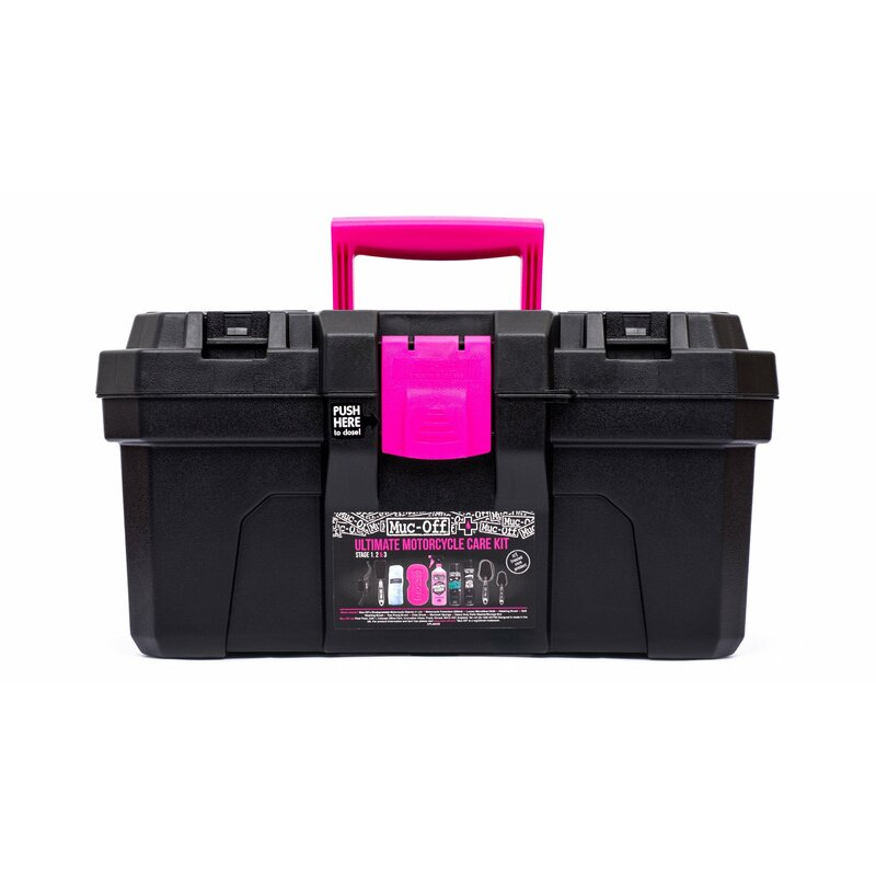 Kit de limpieza para moto MUC-OFF Ultimate Care Kit