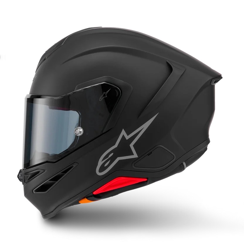 CASCO ALPINESTARS SUPERTECH R7 SOLID BLACK MATT
