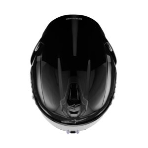 CASCO ALPINESTARS SUPERTECH R7 SOLID BLACK GLOSSY