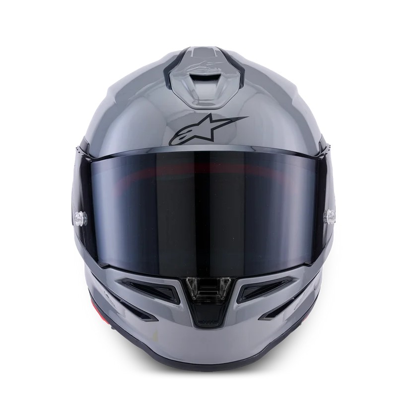 CASCO ALPINESTARS SUPERTECH R7 SOLID GRAY GLOSSY