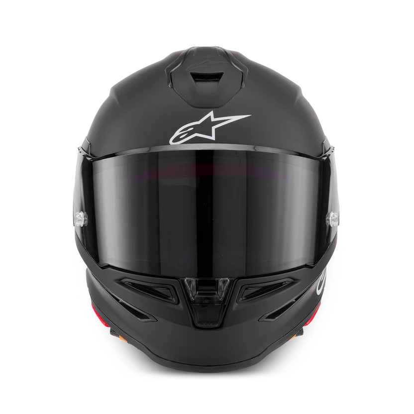 CASCO ALPINESTARS SUPERTECH R7 SOLID BLACK MATT