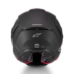 CASCO ALPINESTARS SUPERTECH R7 SOLID BLACK MATTE
