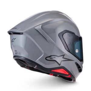 CASCO ALPINESTARS SUPERTECH R7 SOLID GRAY GLOSSY