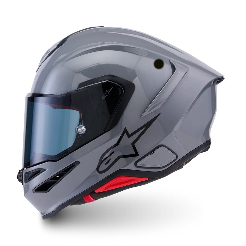 CASCO ALPINESTARS SUPERTECH R7 SOLID GRAY GLOSSY