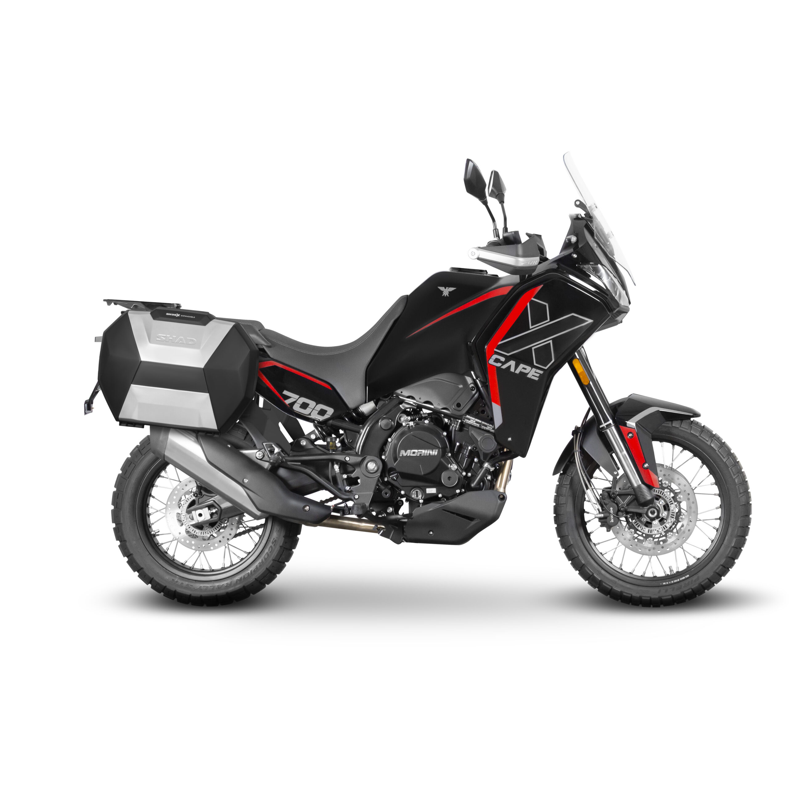 3P SYSTEM FIJACION LATERAL MOTO MORINI X-CAPE 700