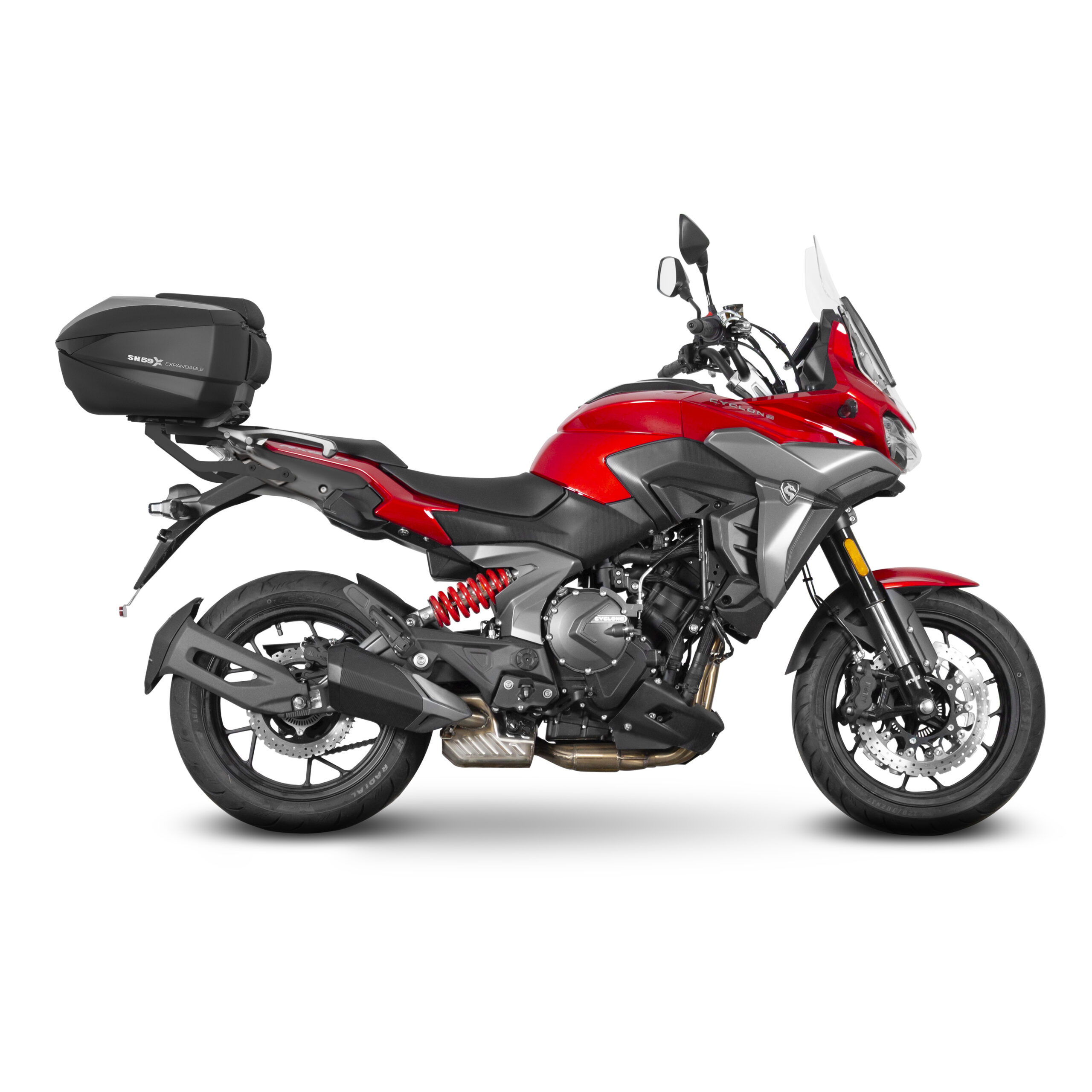 FIJACION PARA MALETA SUPERIOR CYCLONE RX 650/RX6