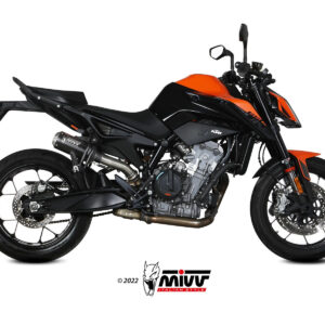 Mivv Slip-On Mk3 Black KTM 790 Duke 2018-20 / 890 Duke 2020-25