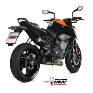 Mivv Slip-On Mk3 Black KTM 790 Duke 2018-20 / 890 Duke 2020-25