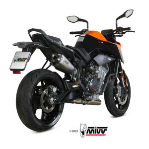 Mivv Slip-On Delta Race St. Steel KTM 790 Duke 2018-20 / 890 Duke 2020-25