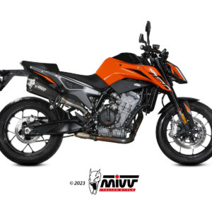 Mivv Slip-On Delta Race Black KTM 790 Duke 2018-20 / 890 Duke 2020-25