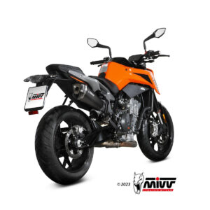 Mivv Slip-On Delta Race Black KTM 790 Duke 2018-20 / 890 Duke 2020-25