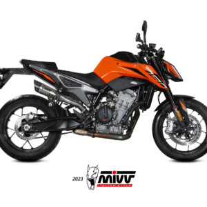 Mivv Slip-On X-M5 Black KTM 790 Duke 2018-20 / 790 Duke 2023-25 / 890 Duke 2020-25
