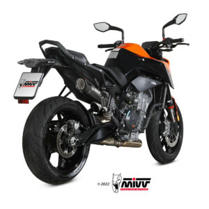Mivv 2 Slip-On Speed edge Black Titanium Suzuki GSX-R 1300 Hayabusa 2021-25