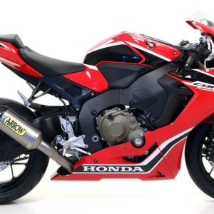 Arrow Silencioso Race-Tech de aluminio fondo en carbono 71869AK