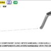 Arrow Silencioso Indy Race de aluminio Dark" fondo en carbono" 72632AKN