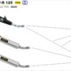 Arrow Silencioso Street Thunder de aluminio 51518AO