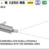 Arrow Silencioso Maxi Race-Tech de aluminio Dark" fondo en carbono" 71925AKN