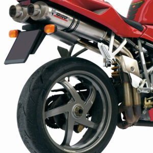 Mivv Slip-On Mk3 carbono Triumph Speed Triple R / S / RS 2018-20