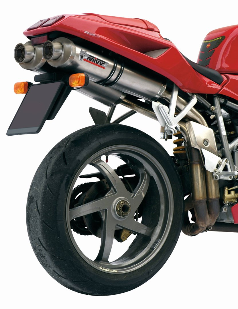 Mivv Slip-On Mk3 carbono Triumph Speed Triple R / S / RS 2018-20