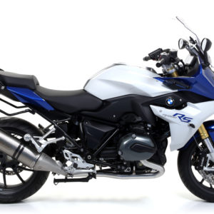 Arrow Silencioso Maxi Race-Tech de aluminio Dark" fondo en carbono" 71842AKN