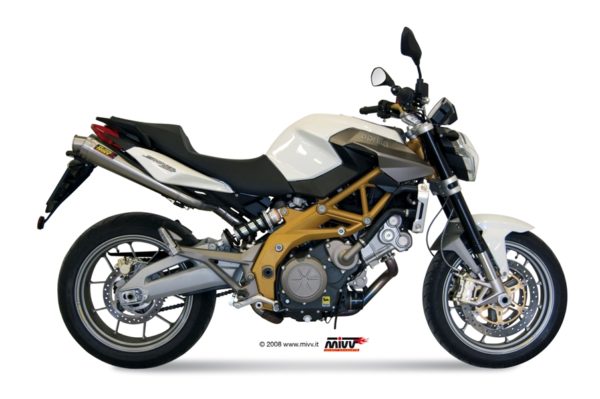 Escape Mivv 2 Slip-On X-Cone St. Steel Aprilia Shiver 750 2008-16