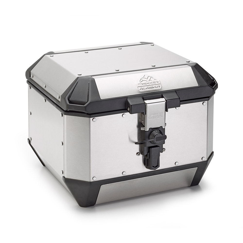 Maleta Trekker Alaska de aluminio natural, 44 L. - ALA44A
