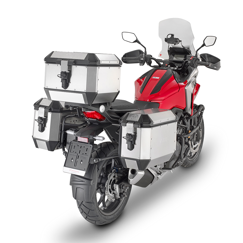 Maleta Trekker Alaska de aluminio natural, 44 L. - ALA44A
