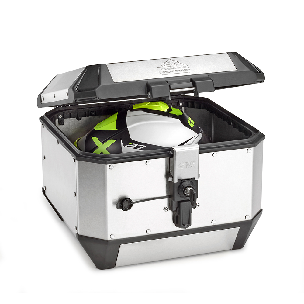 Maleta Trekker Alaska de aluminio natural, 44 L. - ALA44A