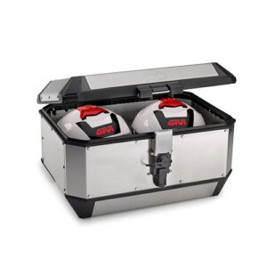 Maleta Trekker Alaska de aluminio natural, 56 L. - ALA56A