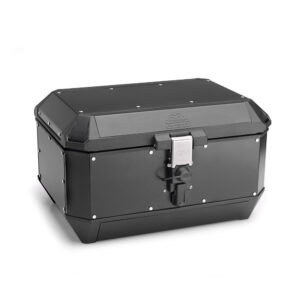 Maleta Trekker Alaska de aluminio acabado negro, 56 L. - ALA56B
