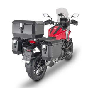 Maleta Trekker Alaska de aluminio acabado negro, 56 L. - ALA56B
